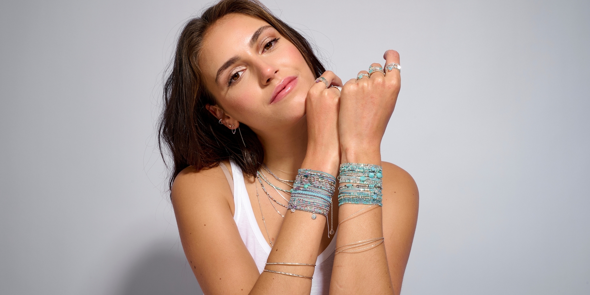 BIJOUX VIOLET TURQUOISE
